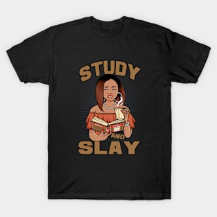 Study and Slay - Cybersecurity Analyst T-Shirt